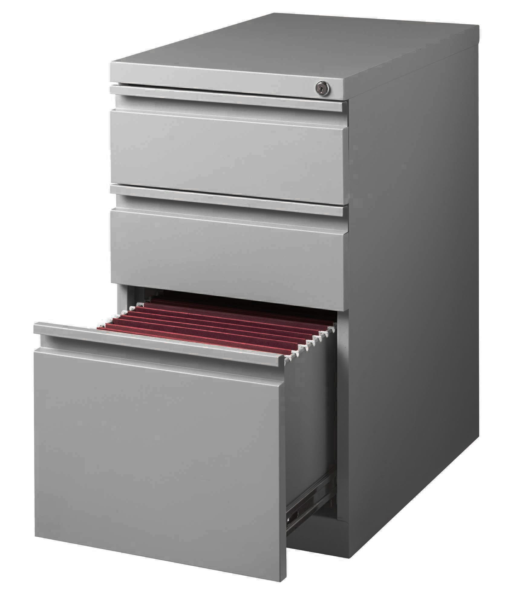 Archivero Metálico Móvil con 2 Cajones OFIK 530