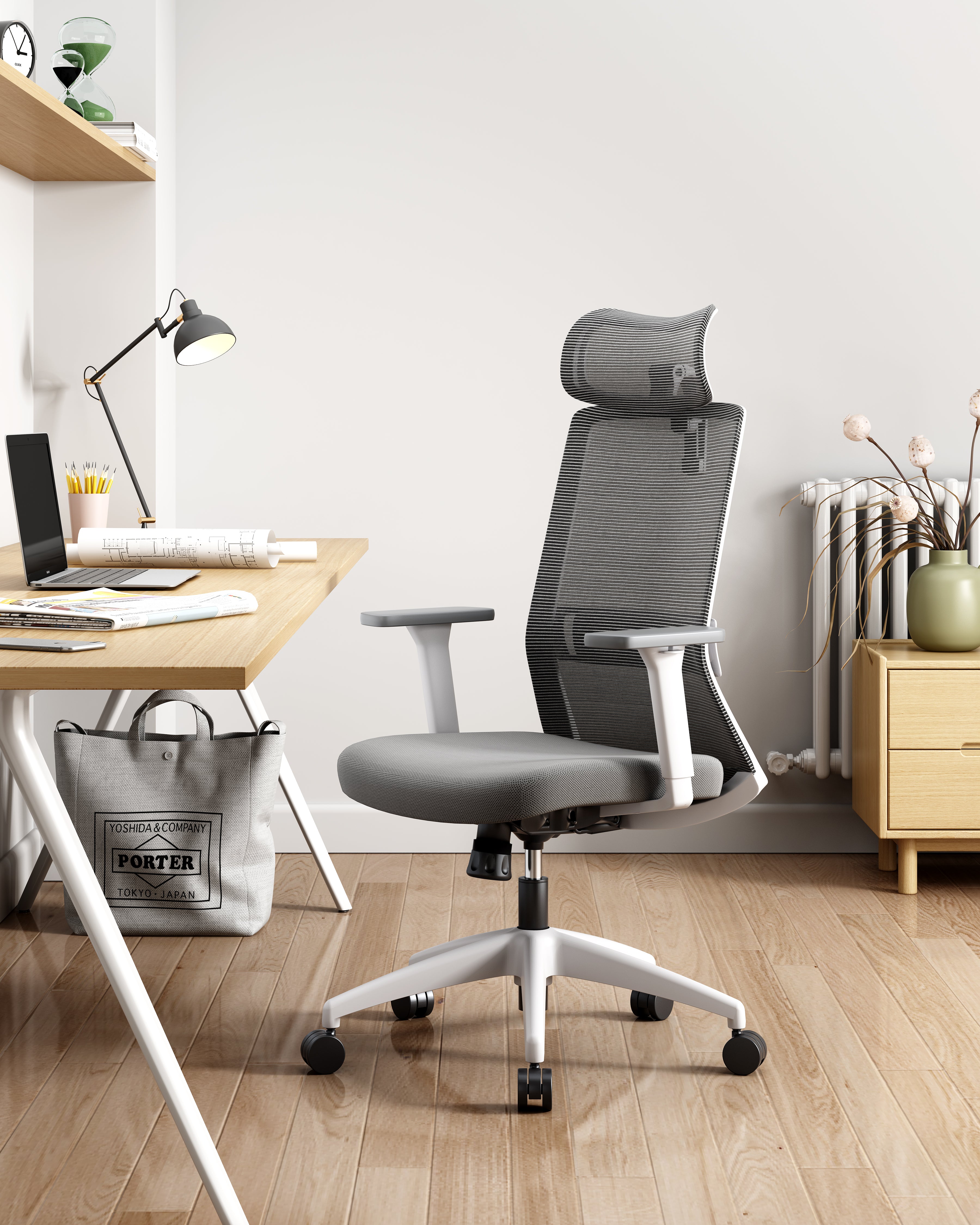 Silla Reclinable Arla RE-3200/BL-Cabecera Requiez