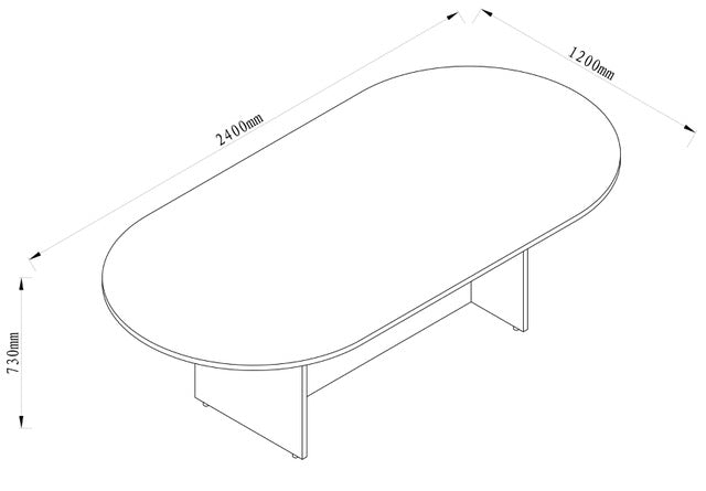 PULSE MESA DE TRABAJO 1500 IRONSTONE / BEECH JAS