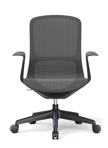Silla Operativa Rainbow OHE-101 Negro Offiho
