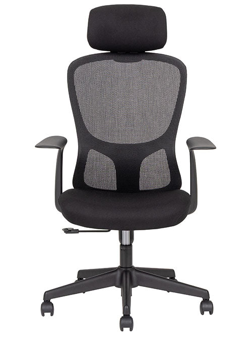 Silla Journey Black Respaldo Alto Techno