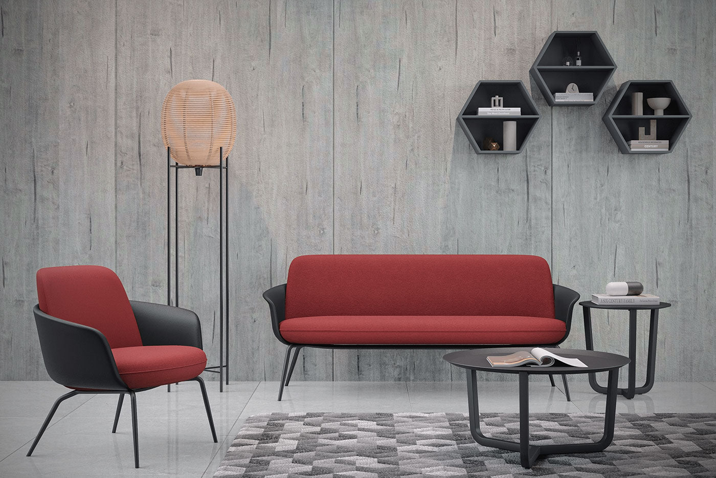 Sillón Nexus 2 Plazas Bratti