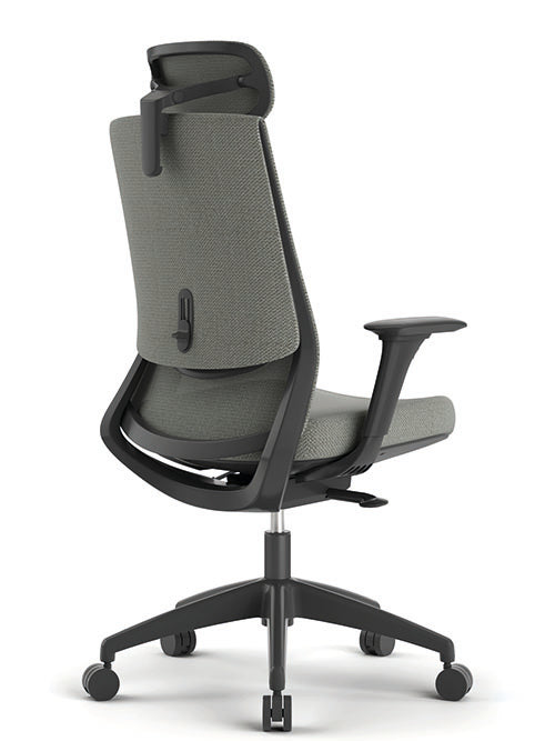 Silla Ejecutiva Respaldo Alto Royal Negro Techno