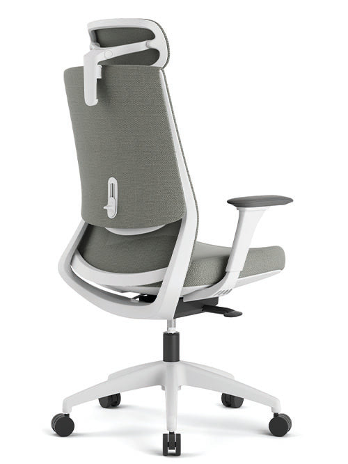 Silla Ejecutiva Respaldo Alto Royal Blanco Techno