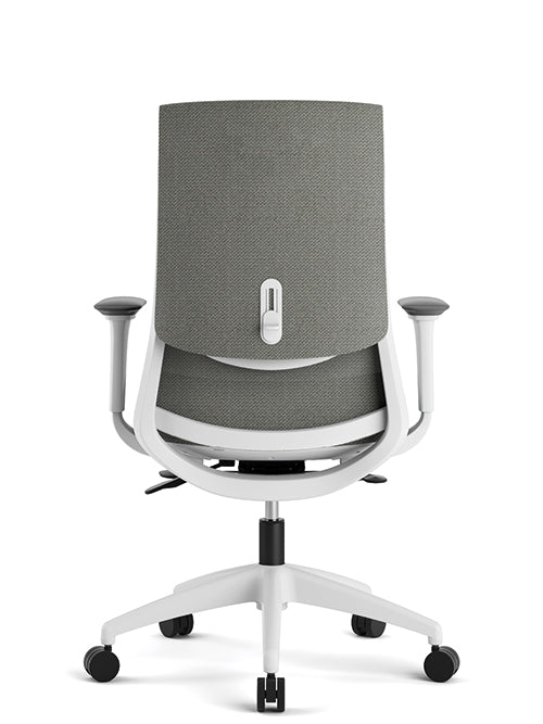 Silla Ejecutiva Respaldo Bajo Royal Blanco Techno