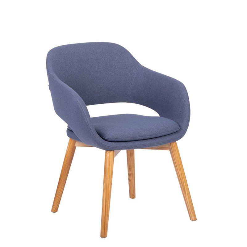 Silla Vibe Base de Madera Bratti