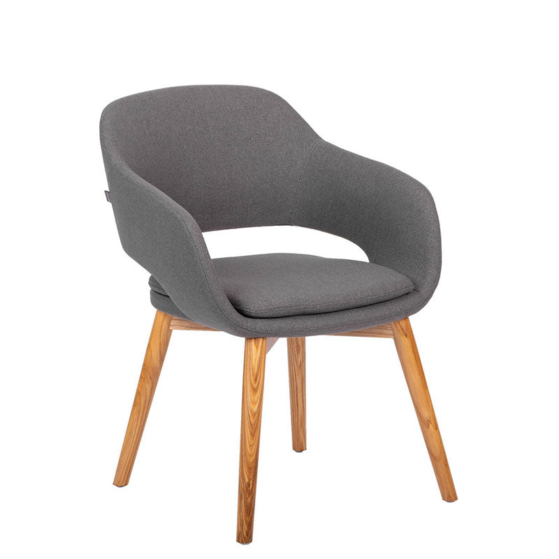 Silla Vibe Base de Madera Bratti