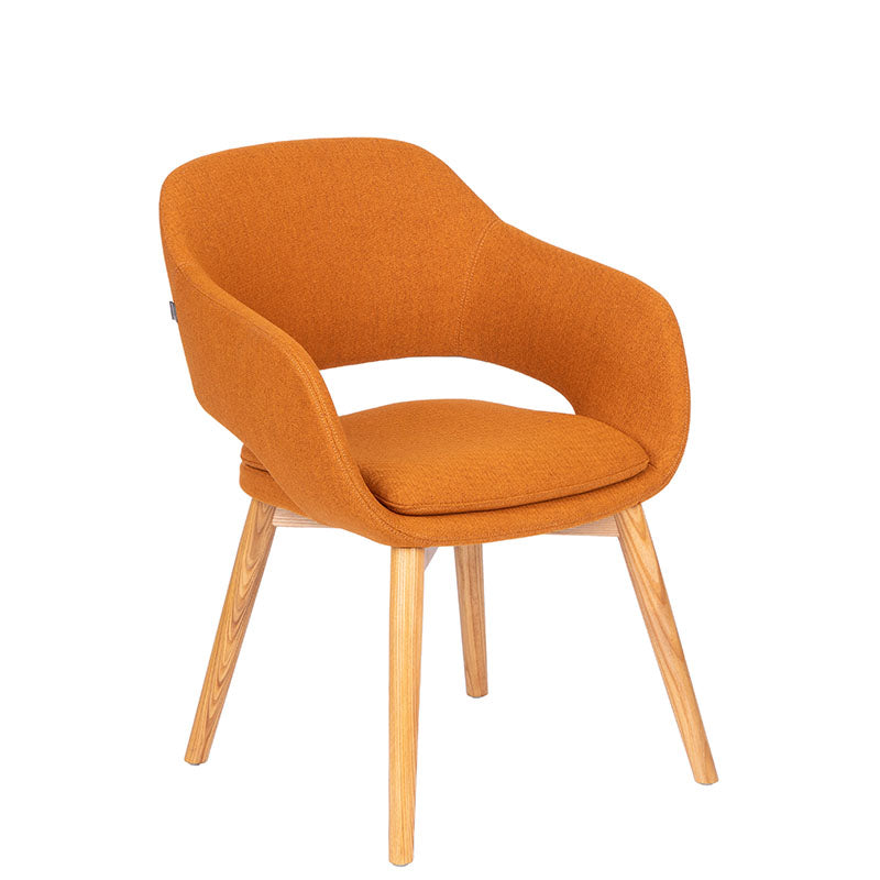 Silla Vibe Base de Madera Bratti