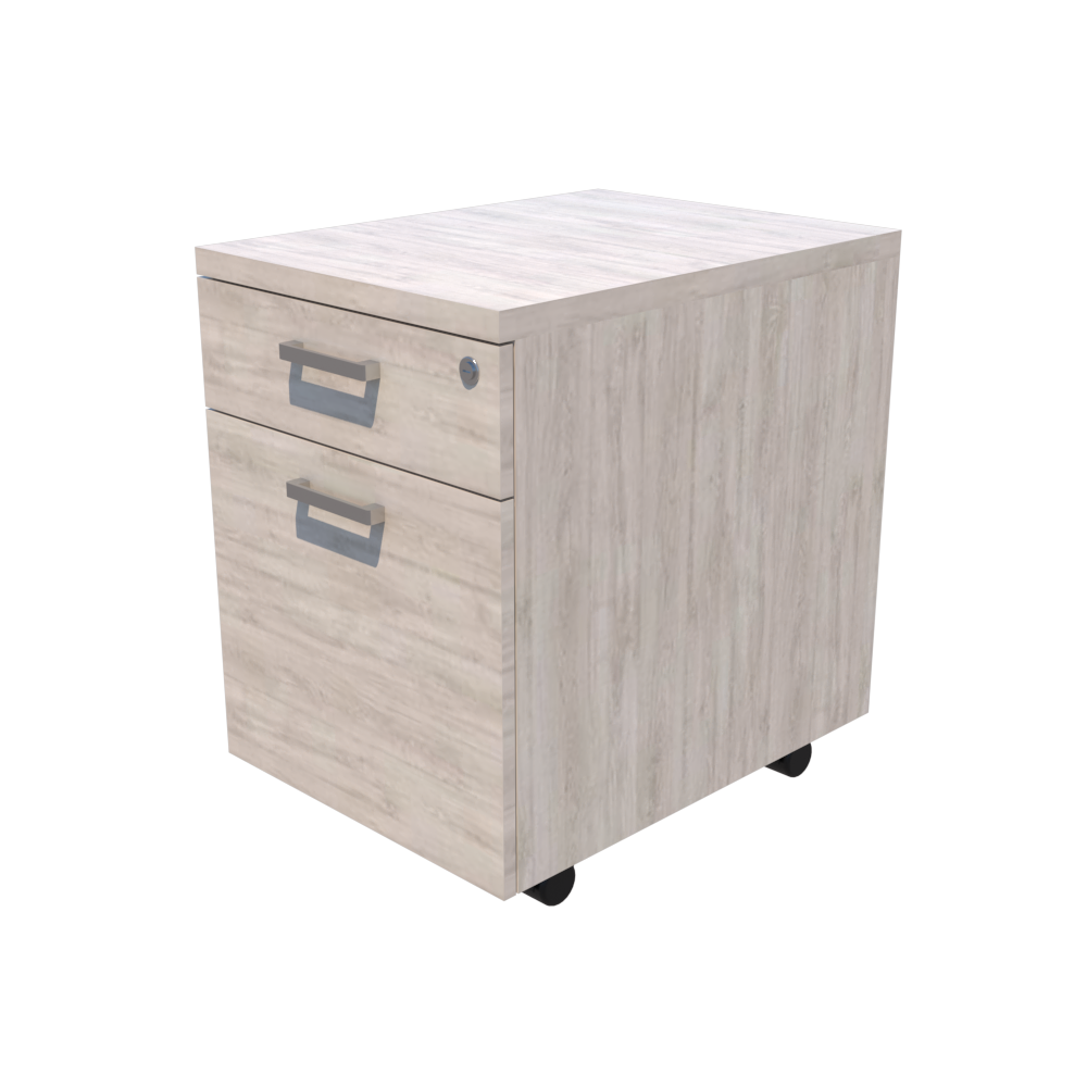 Archivero Móvil con Cajón Papelero y Gaveta 106 Línea Italia