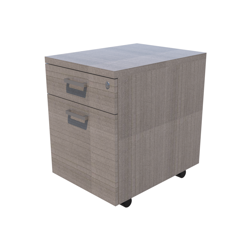 Archivero Móvil con Cajón Papelero y Gaveta 106 Línea Italia