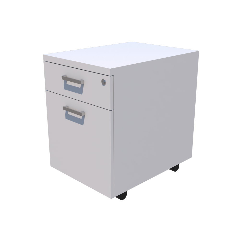 Archivero Móvil con Cajón Papelero y Gaveta 106 Línea Italia