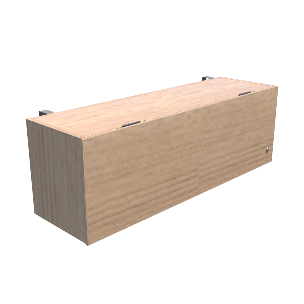 Librero Colgante con Puerta 175 Línea Italia