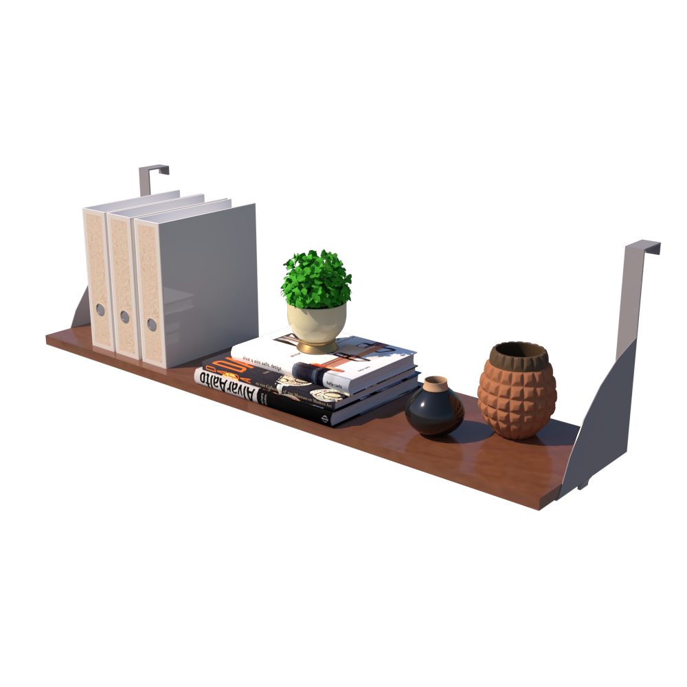 Librero Colgante Abierto Melamina 185 Línea Italia