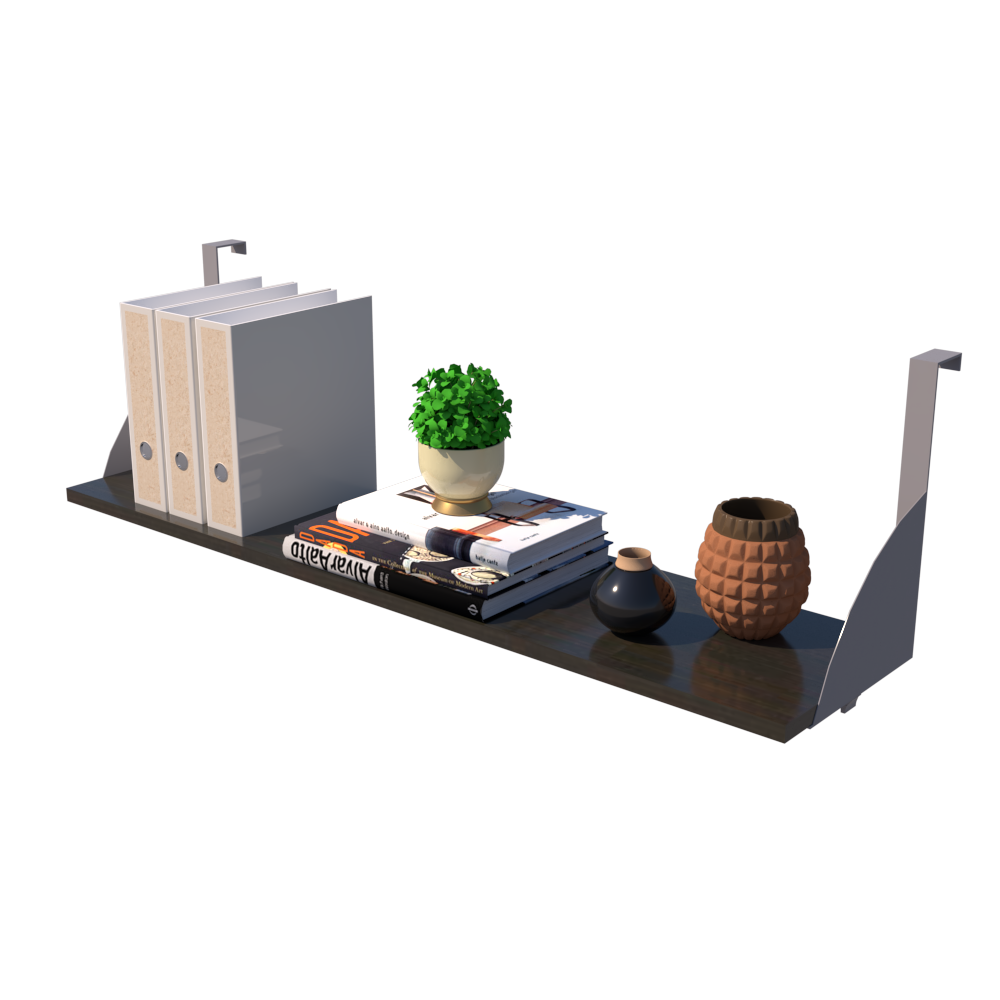 Librero Colgante Abierto Melamina 185 Línea Italia