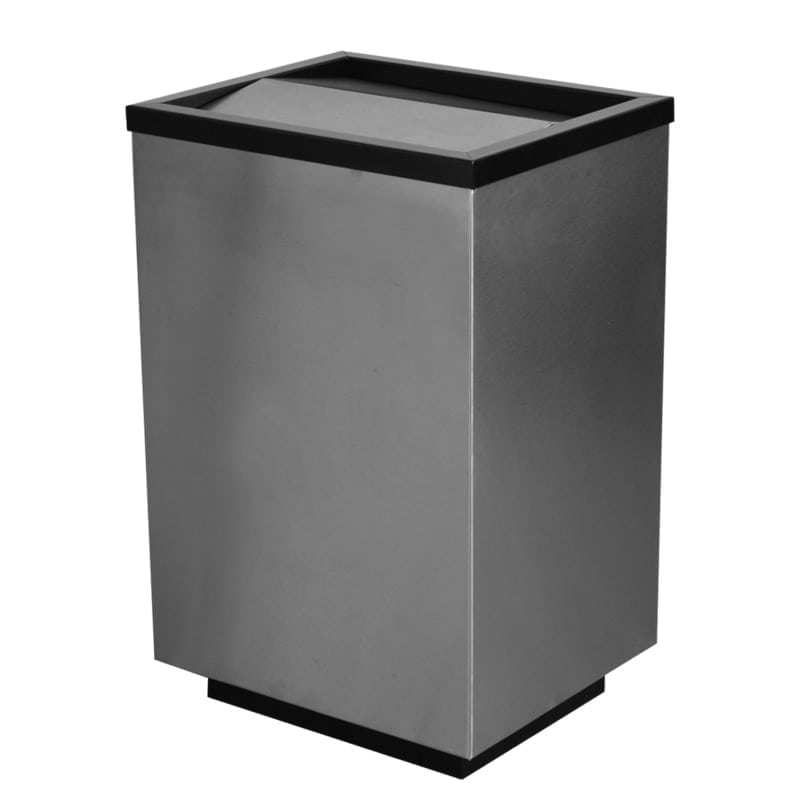 Basurero Rectangular Acero Inoxidable OFIK 27