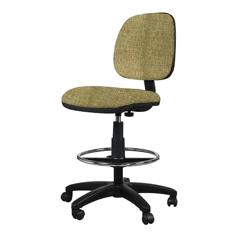 Silla Cajero Sin Brazos Tiempo 3507 Aro Cromado OFIK 286