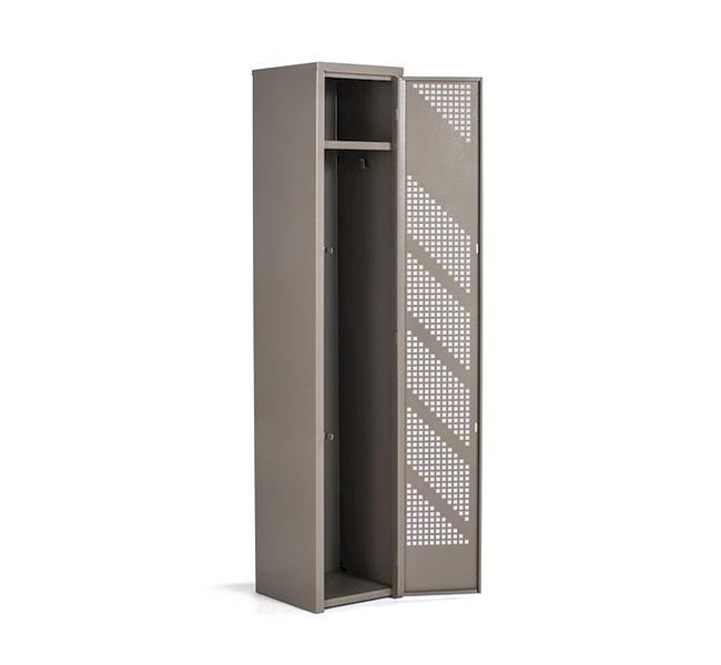 Locker metálico de 1 puerta perforado