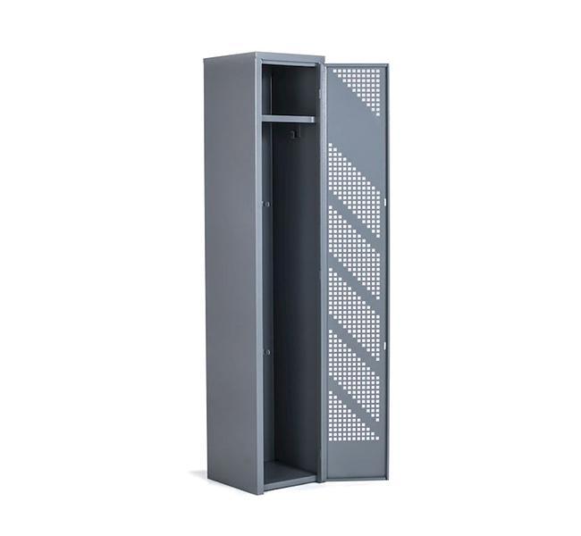Locker metálico de 1 puerta perforado