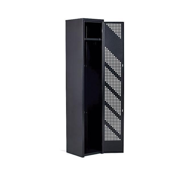 Locker metálico de 1 puerta perforado