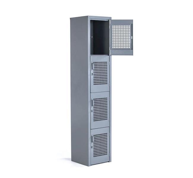 Locker Metálico de 4 Puertas Perforado Ofik 320/325