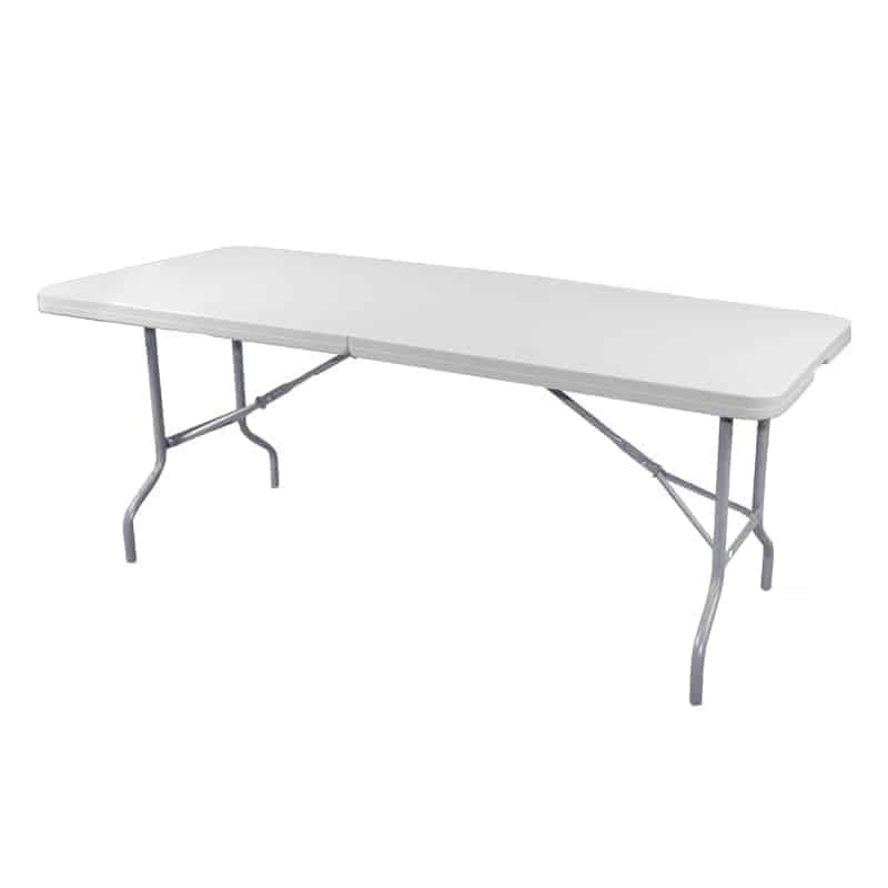 Mesa Plegable Rectangular 2 Secciones 1.83x76  329 OFIK