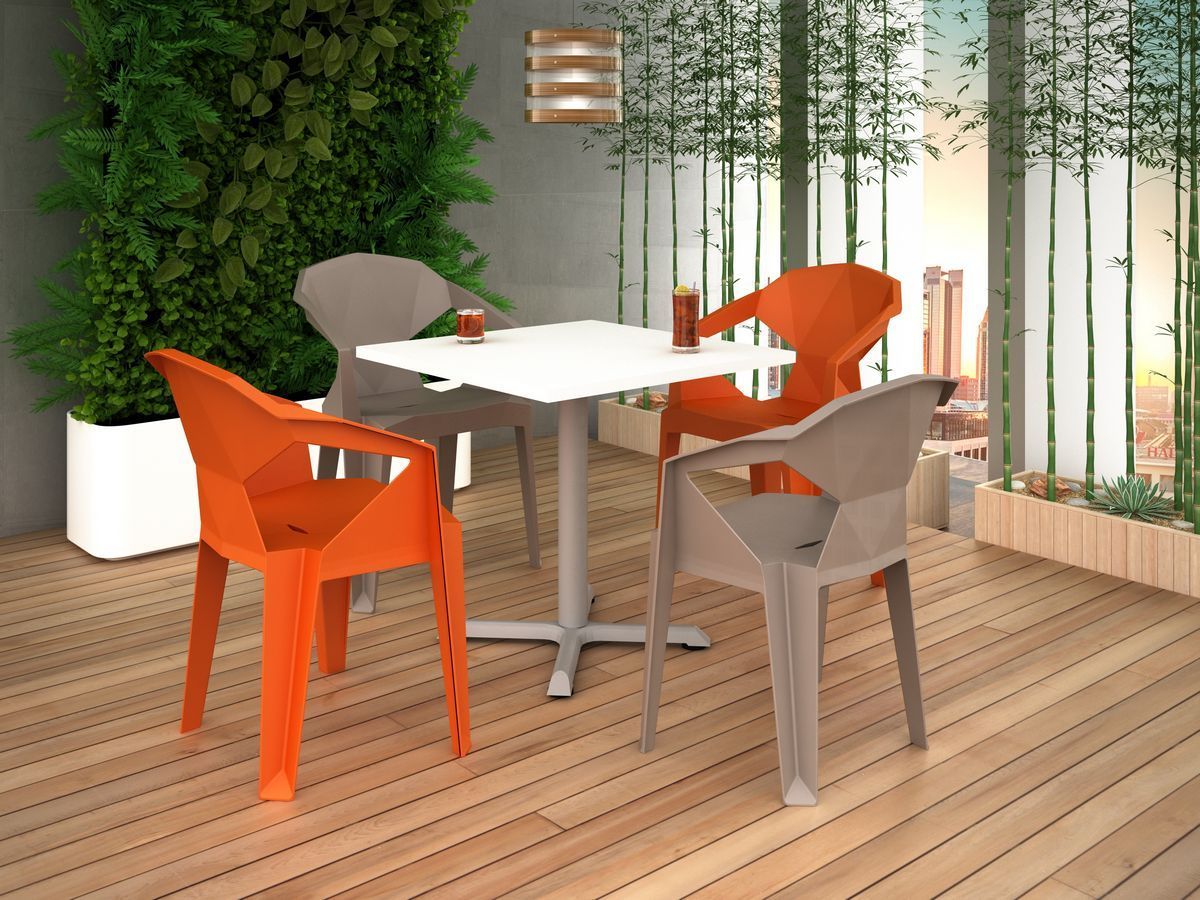 Mesa cuadrada tech rest techno