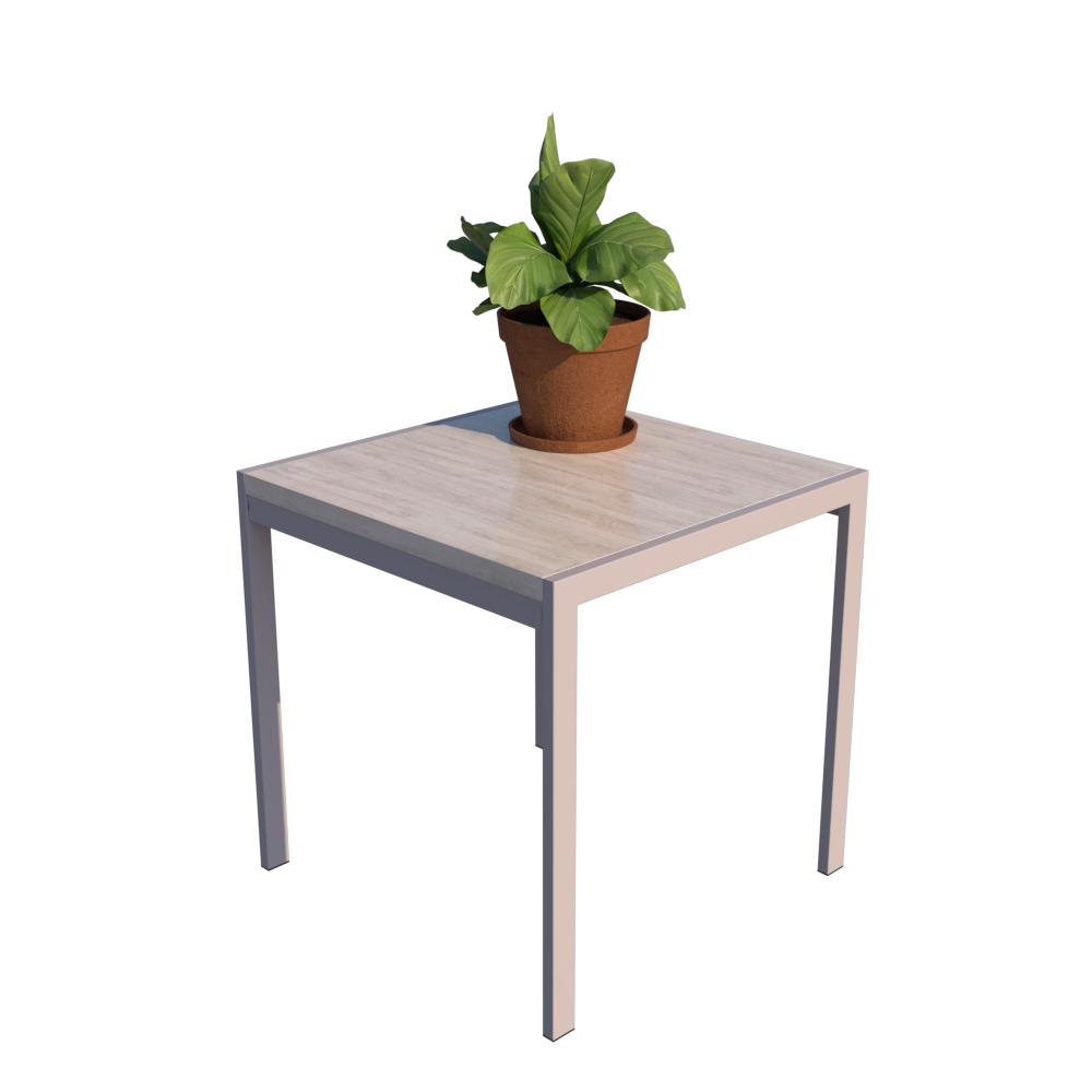 Mesa Cuadrada 40cm 667 Línea Italia