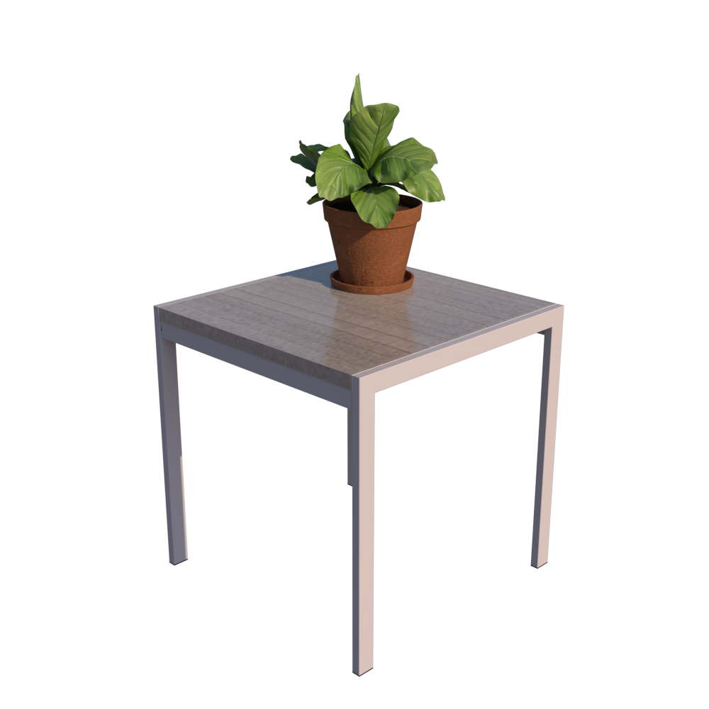 Mesa Cuadrada 40cm 667 Línea Italia