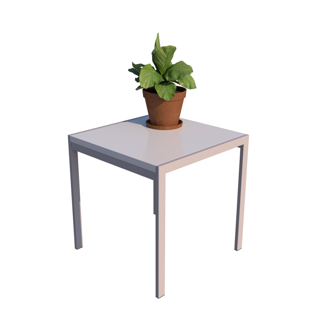 Mesa Cuadrada 40cm 667 Línea Italia