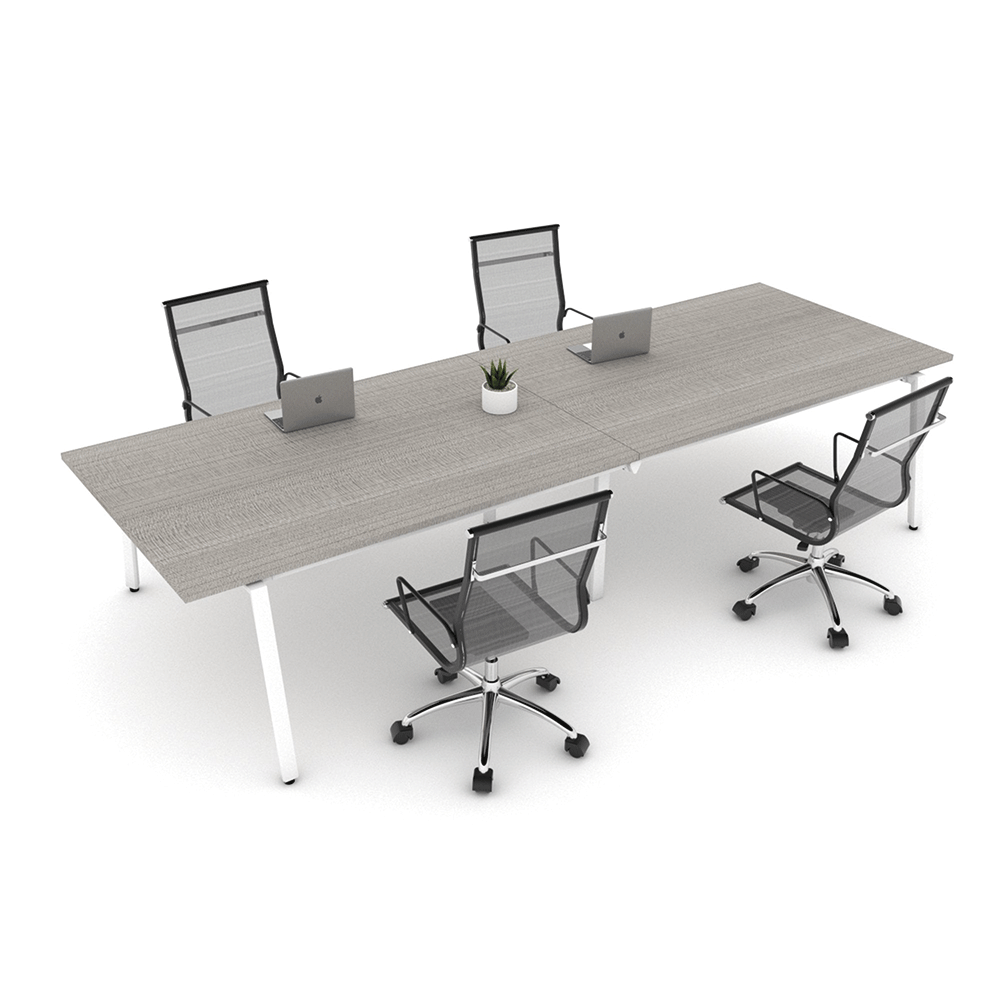 Mesa de Consejo Tech Alpha White Techno