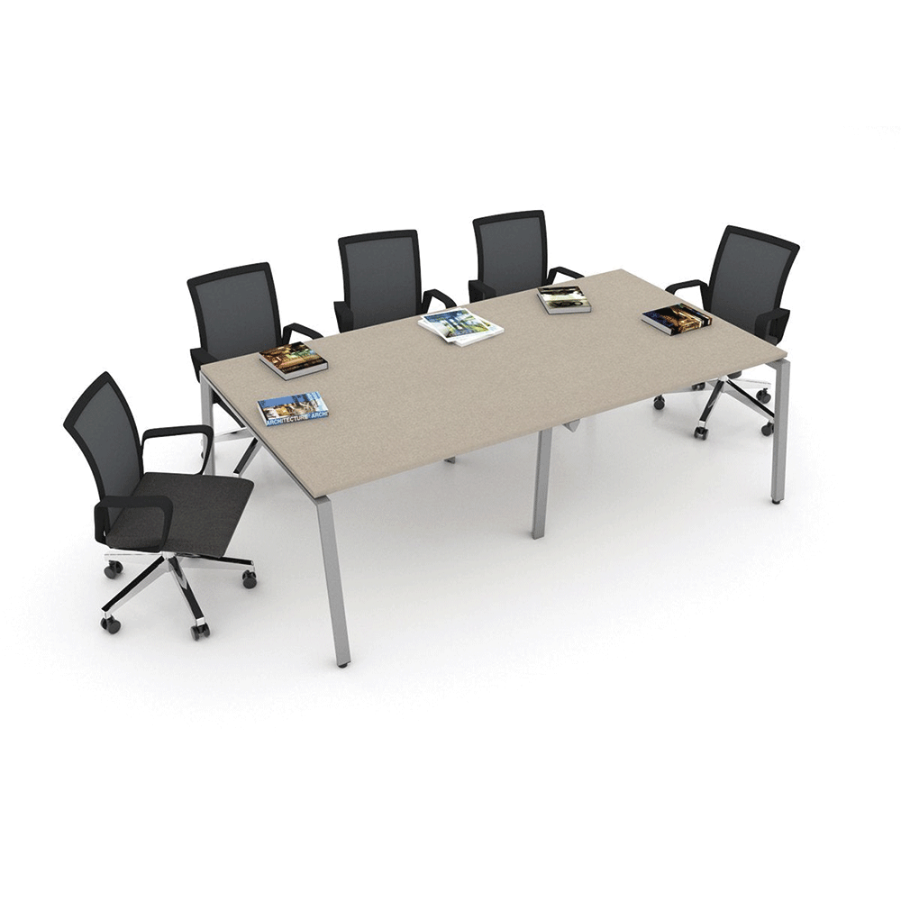 Mesa de Juntas Tech Alpha Silver Techno