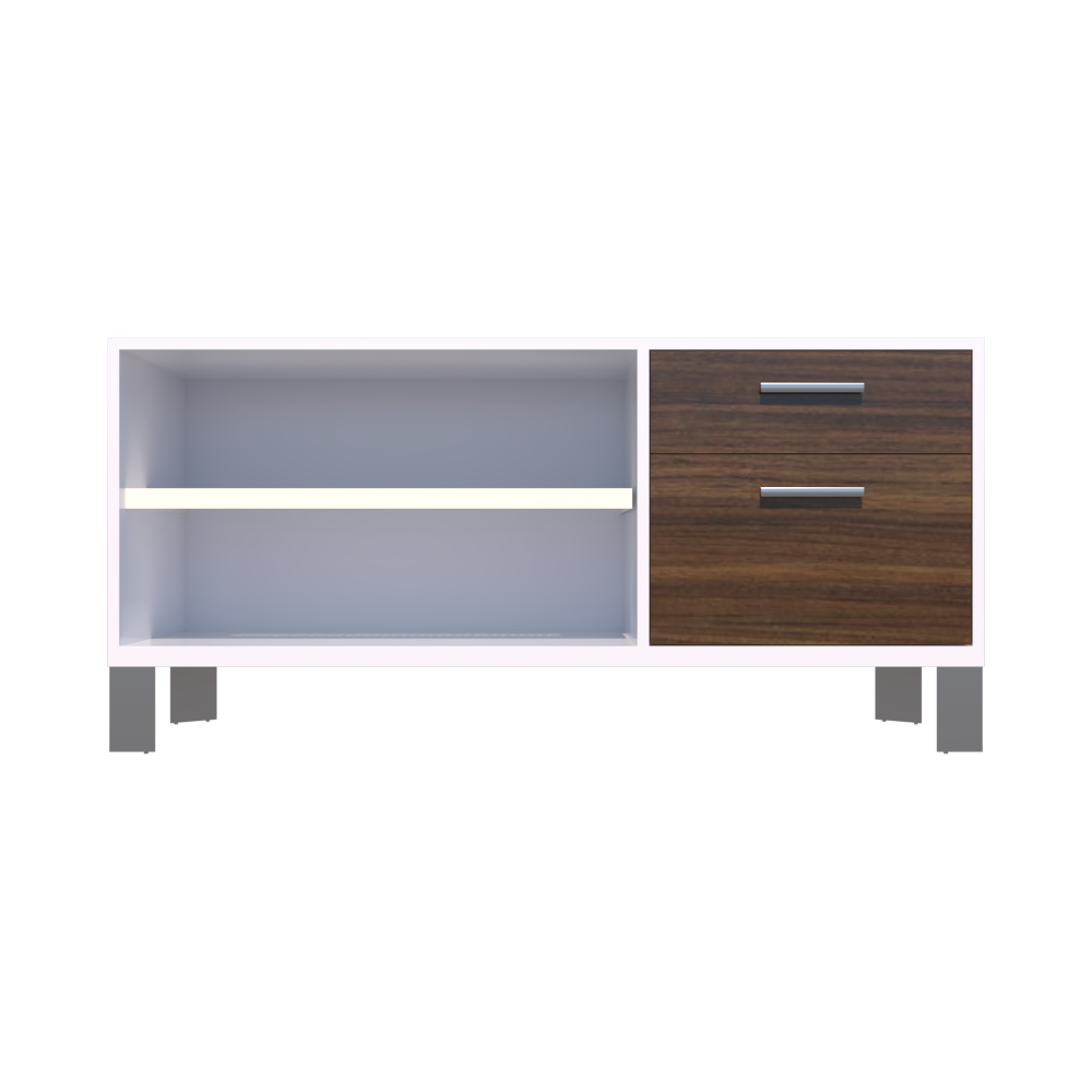 Credenza Baja Altea con Cajonera y Gaveta Versa