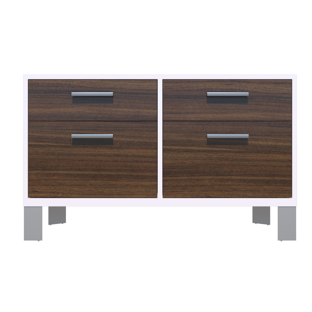 Credenza Baja Altea con 2 Cajoneras Versa