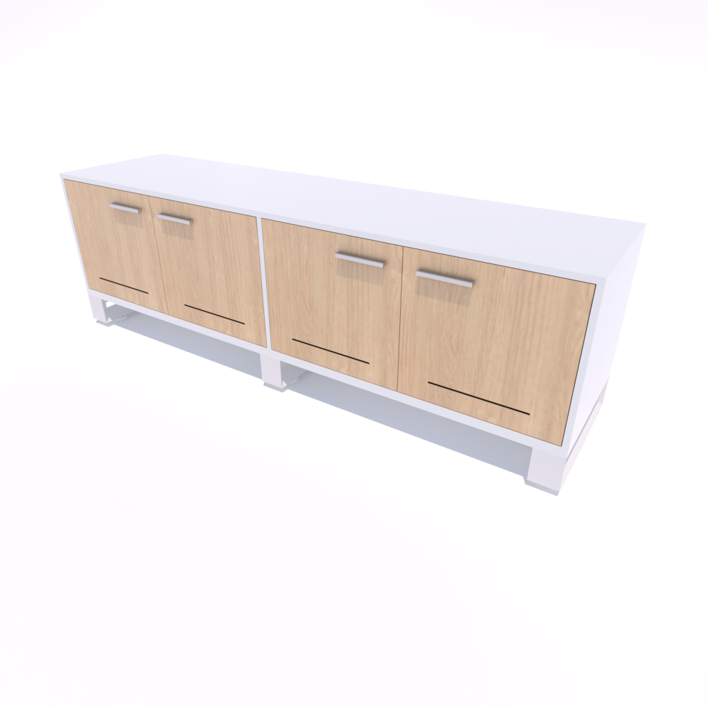 Credenza Axio con Entrepaños Internos
