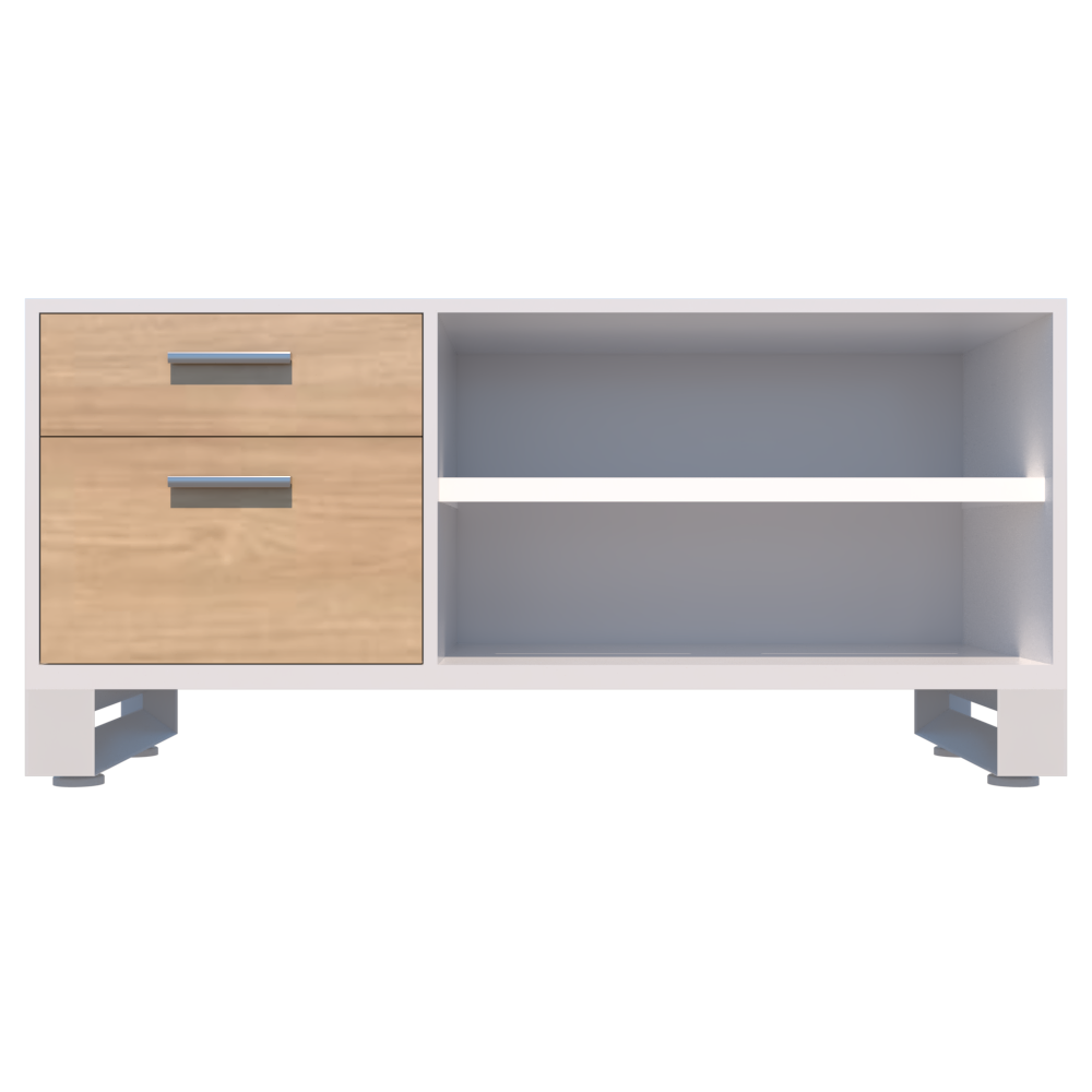 Credenza Axio con Cajonera y Gaveta Versa