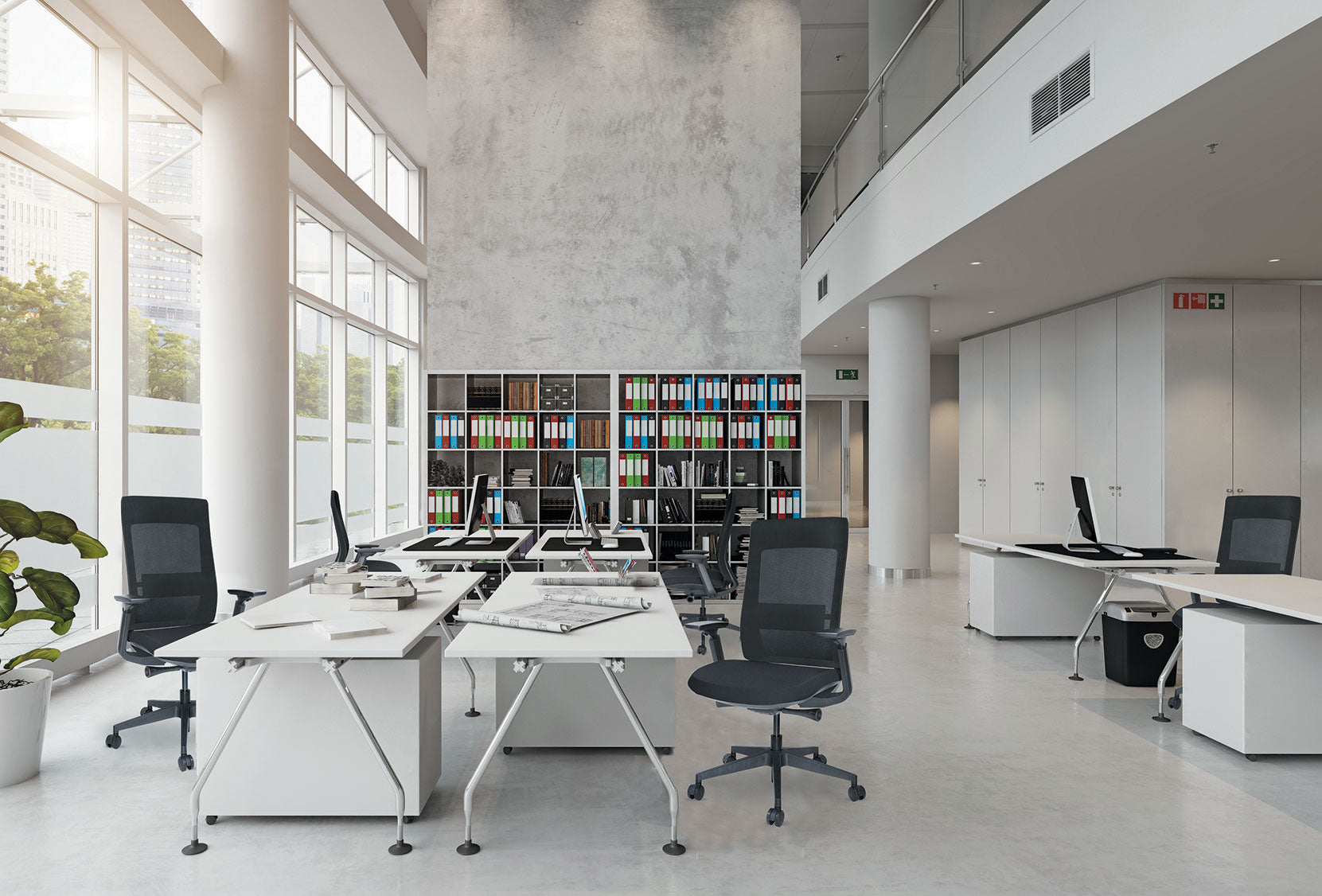 Silla Ejecutiva Quo OHE-803 Negro Offiho