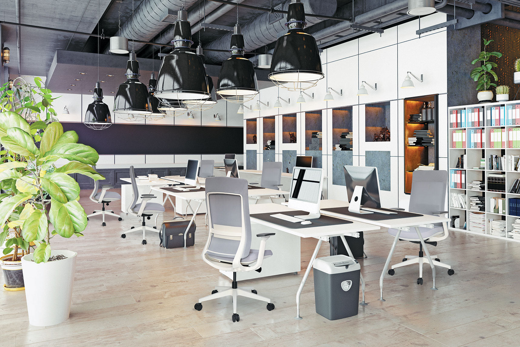 Silla Ejecutiva Quo Blanca OHE-803 Offiho