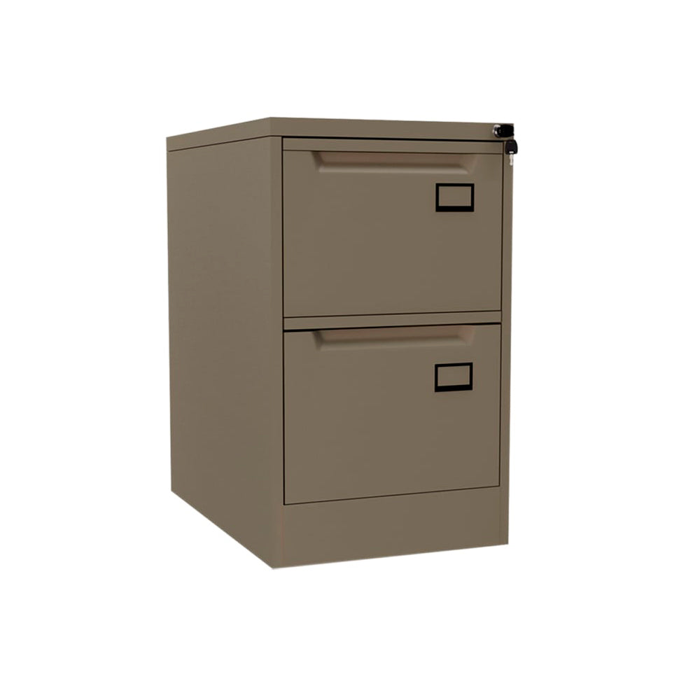 Archivero Metálico Vertical Nova de 2 Gavetas OFIK 190