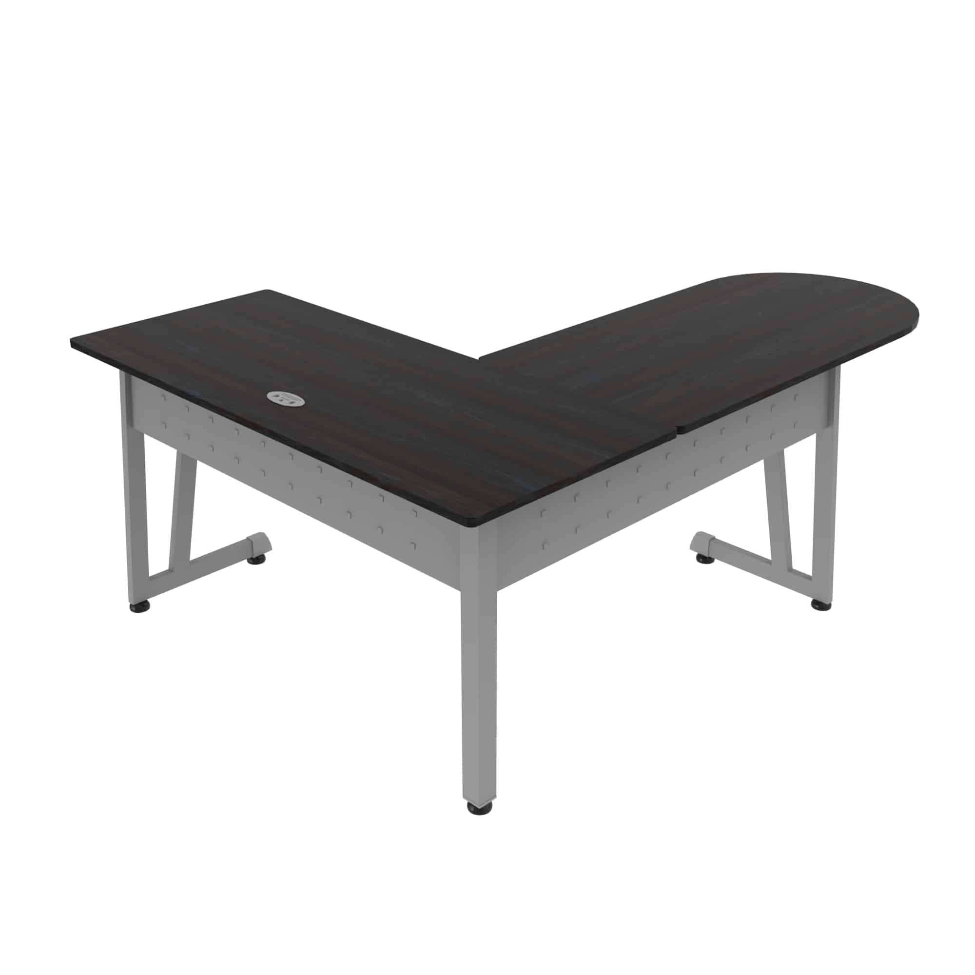 Escritorio Módulo L 120S Melamina Línea Italia