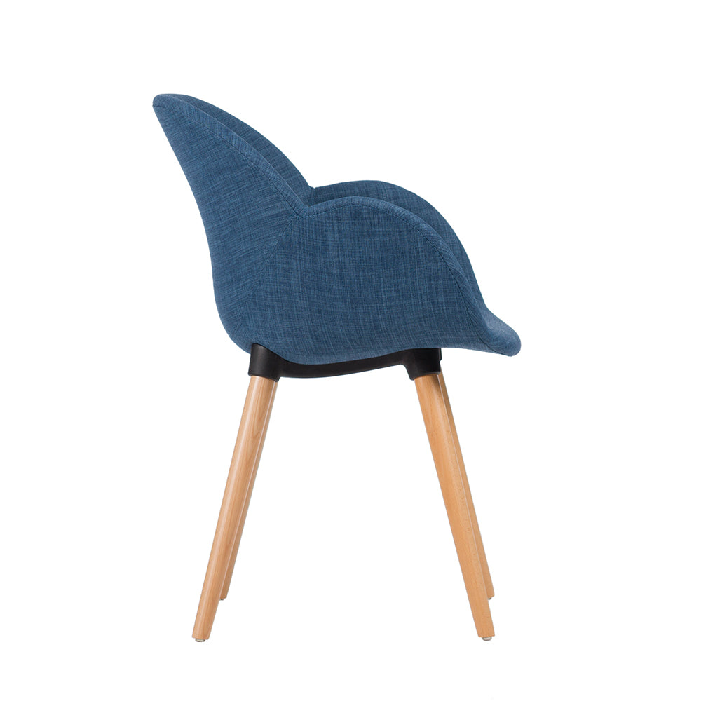 Silla de Visita Fabric Row Bratti