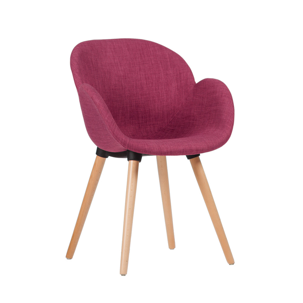 Silla de Visita Fabric Row Bratti