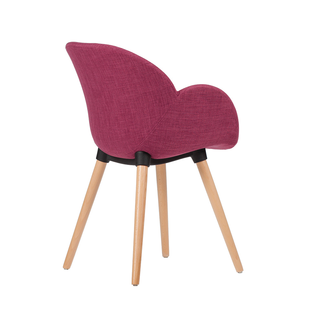 Silla de Visita Fabric Row Bratti