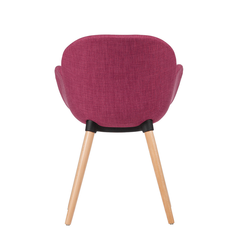 Silla de Visita Fabric Row Bratti