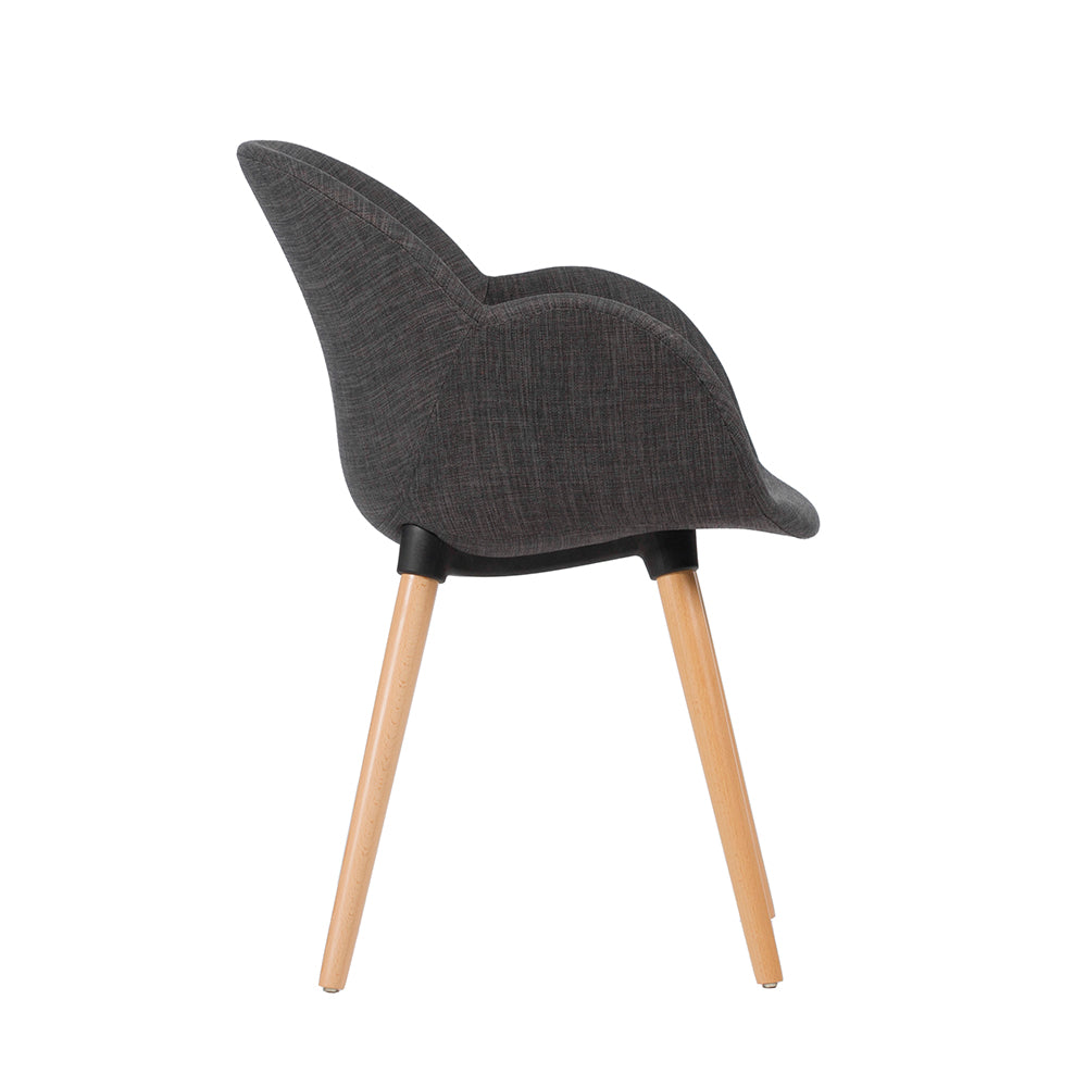 Silla de Visita Fabric Row Bratti