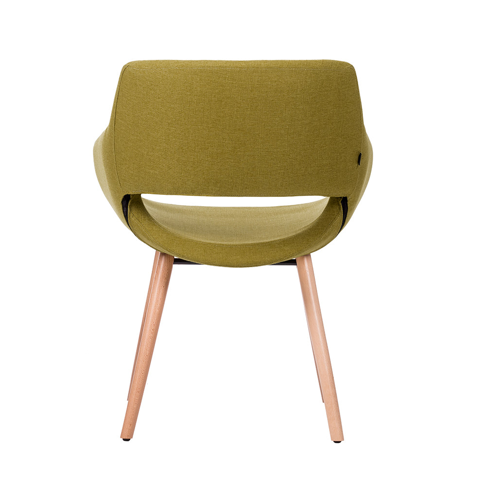 Sillón Flok Bratti Base de Madera