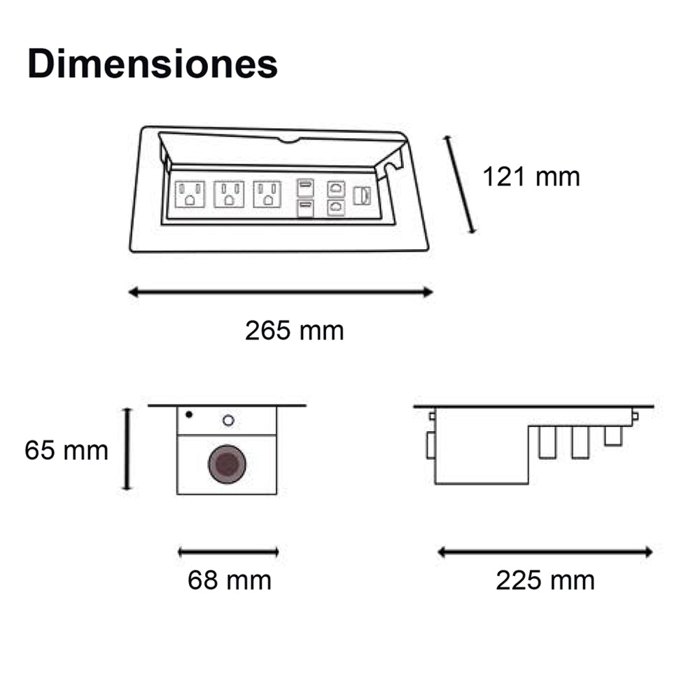 Multipuerto Amberes Lumbro