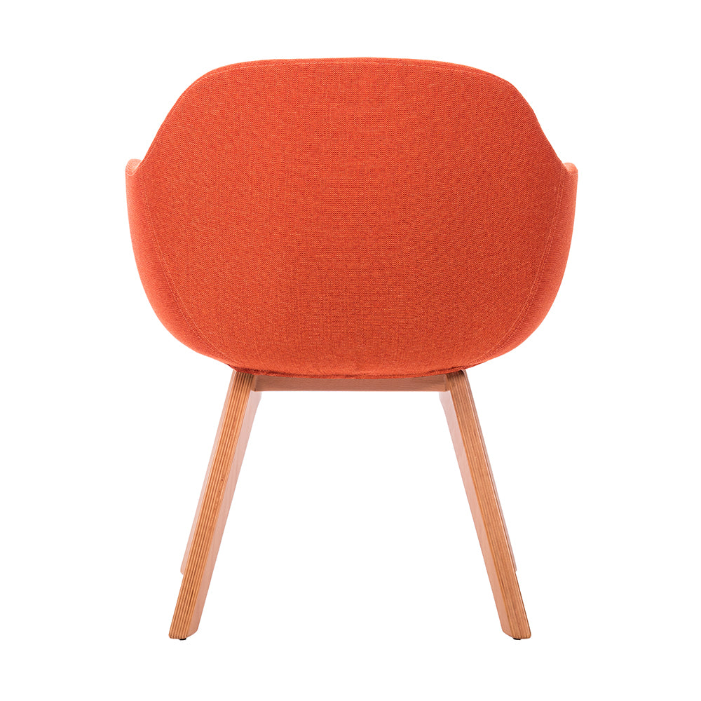 Sillón Kimbra Bratti Base de Madera