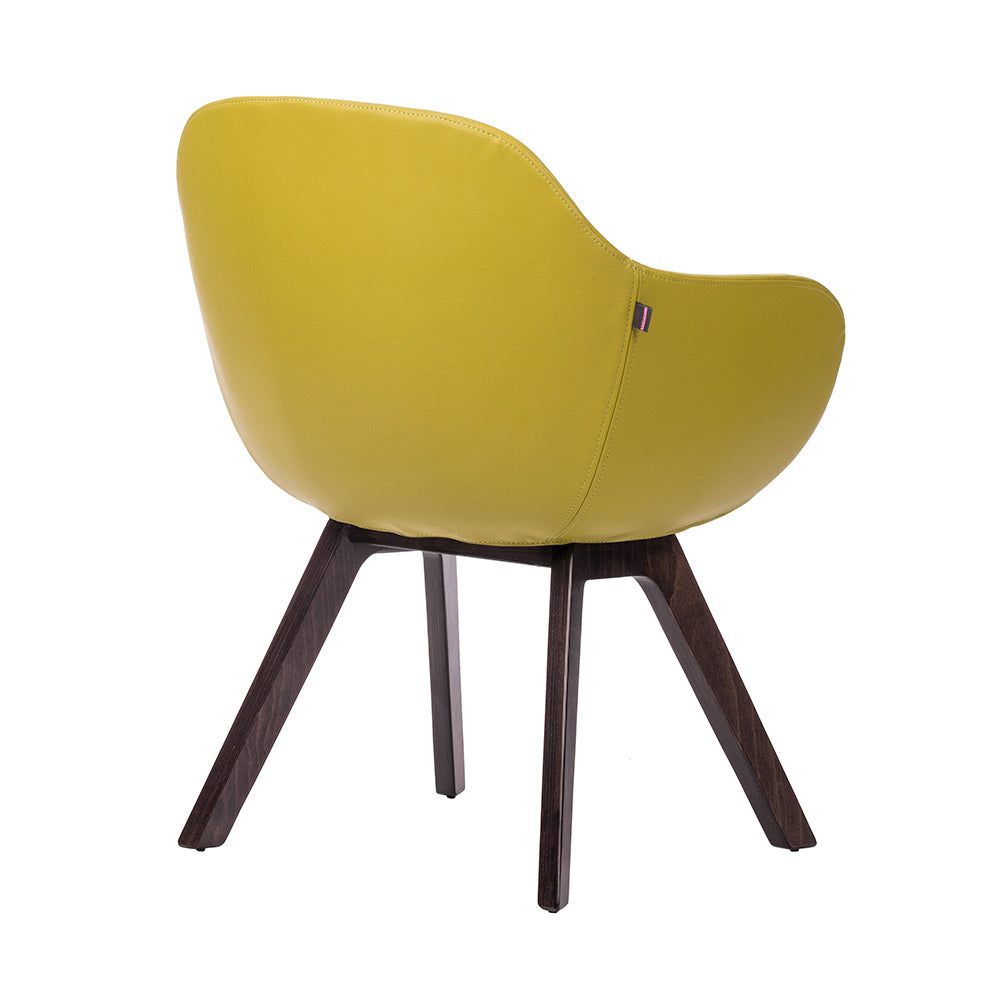 Sillón Kimbra Bratti Base de Madera