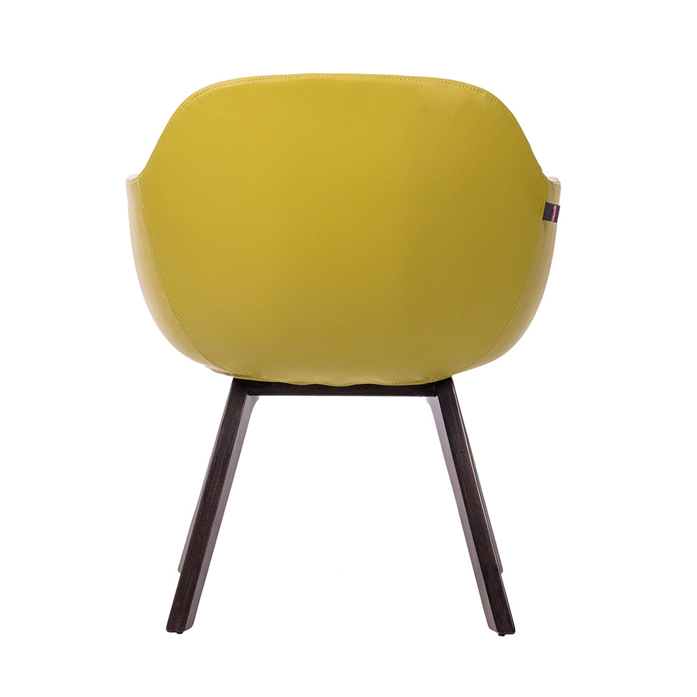 Sillón Kimbra Bratti Base de Madera