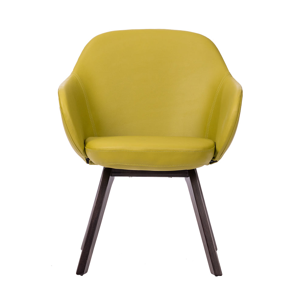 Sillón Kimbra Bratti Base de Madera